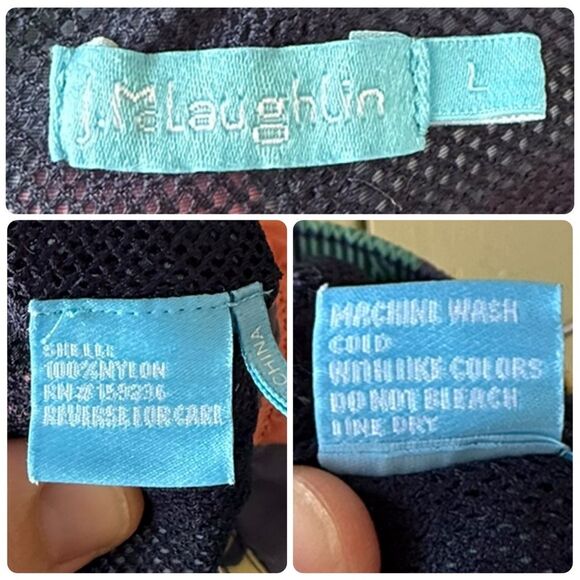 J. McLaughlin Men's Swim Trunks in Multicolor Floral - Picture 7 of 9